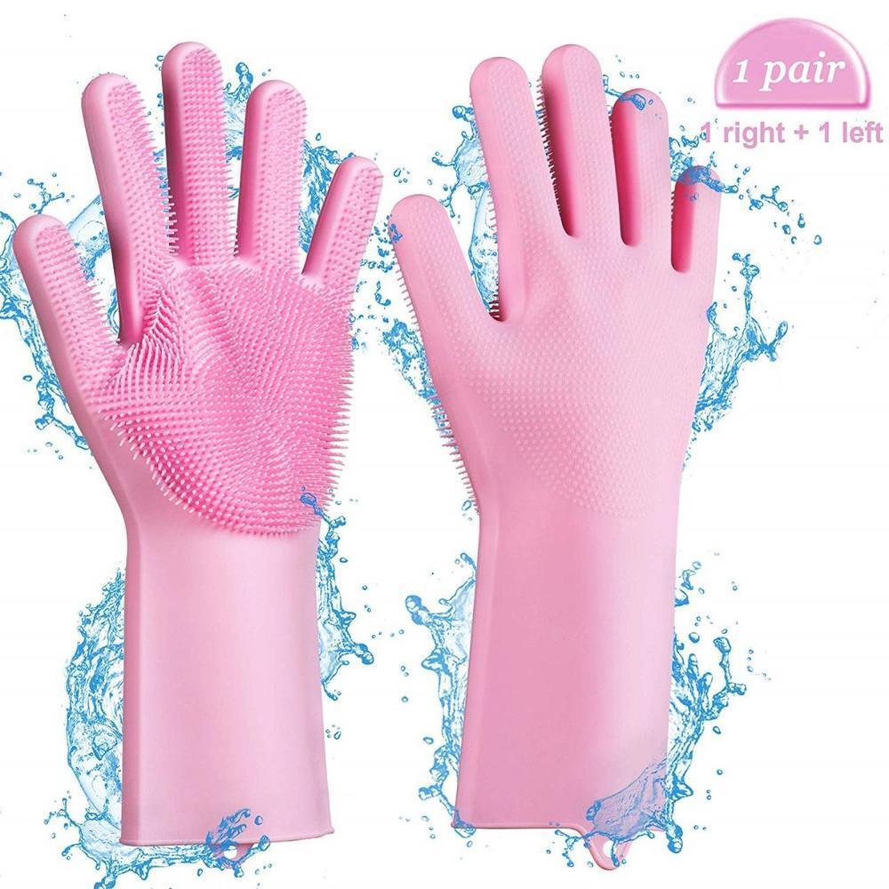 Silicone Dishwashing Cleaning Gloves
