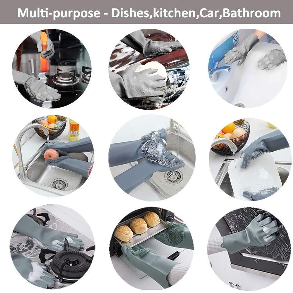 Silicone Dishwashing Cleaning Gloves