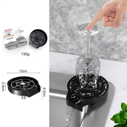 Glass Rinser for Kitchen Sink