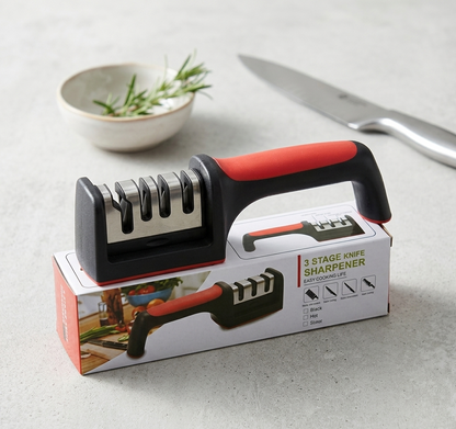 3-in-1 Professional Knife & Scissors Sharpener