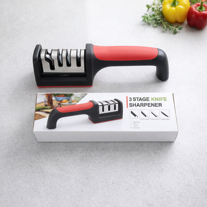 3-in-1 Professional Knife & Scissors Sharpener