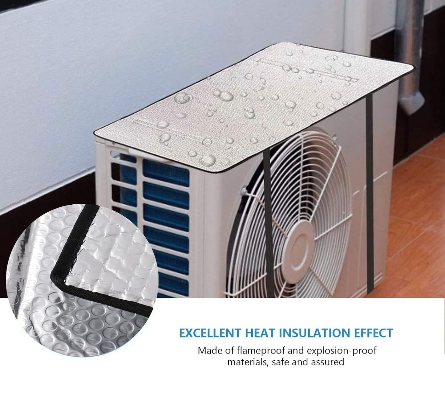 Premium Split AC Outdoor Unit Heat Insulation Sheet