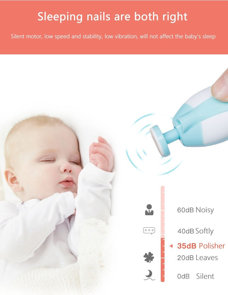 6-in-1 Electric Baby Nail Trimmer