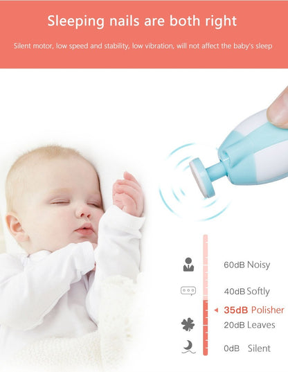 6-in-1 Electric Baby Nail Trimmer