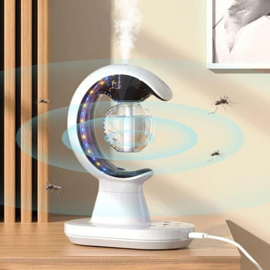 3 In 1 Smart Electric Mosquito Repellent Air Humidifier & LED Lamp | Portable Home & Office USB Night Light