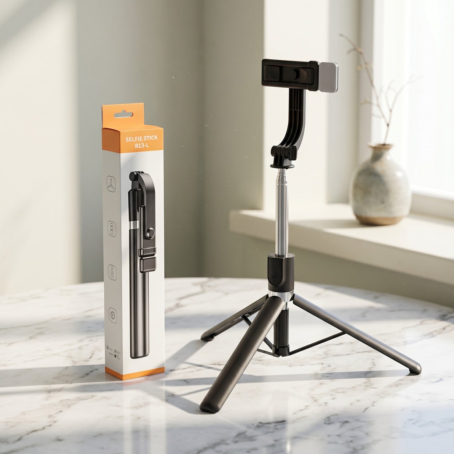 4-in-1 Bluetooth Selfie Stick Tripod