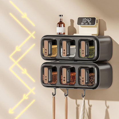 Wall Mounted Spice Organizer