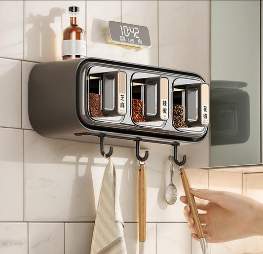 Wall Mounted Spice Organizer