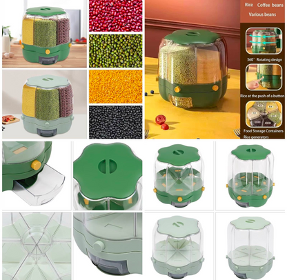 360° Rotating 7KG Rice & Grain Dispenser