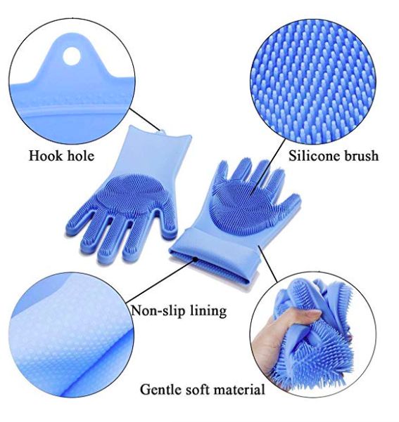 Silicone Dishwashing Cleaning Gloves