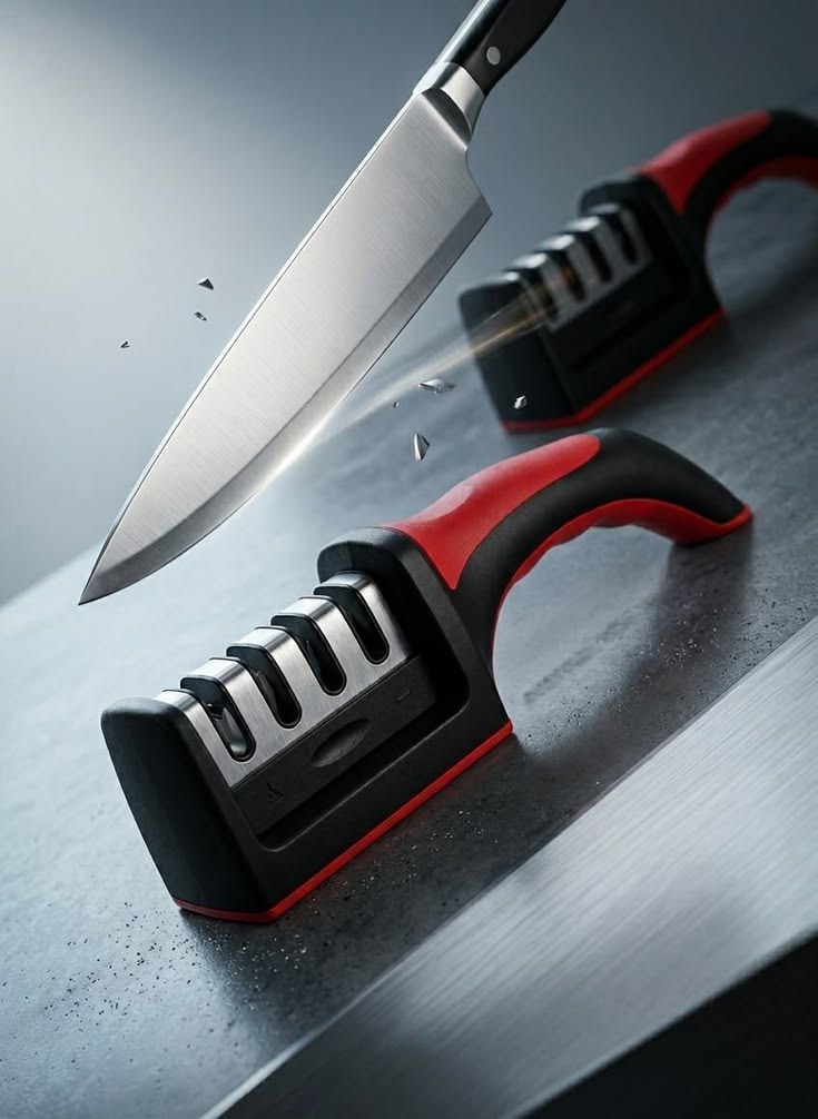 3-in-1 Professional Knife & Scissors Sharpener