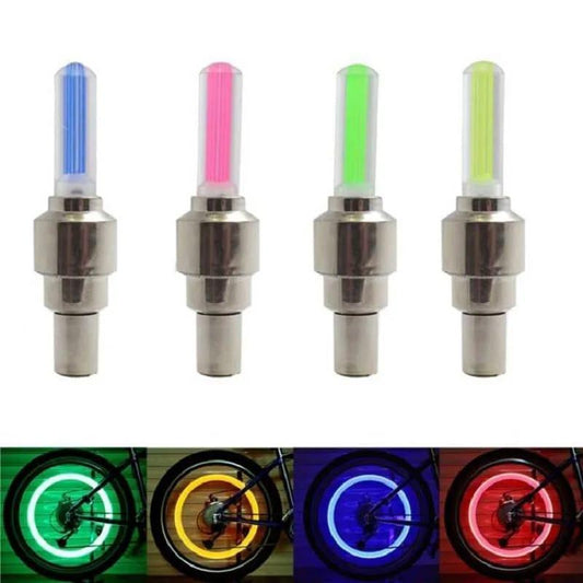 RGB LED Wheel Valve Lights (2 PCS)
