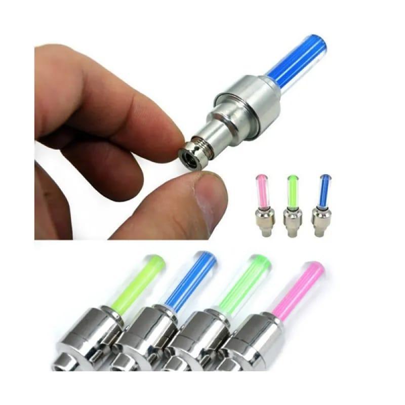 RGB LED Wheel Valve Lights (2 PCS)