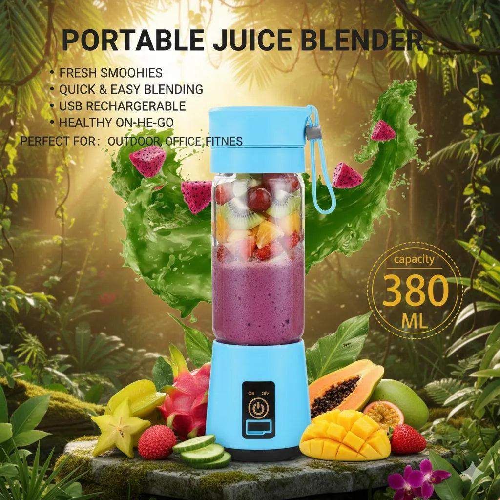 Portable USB Juice Blender