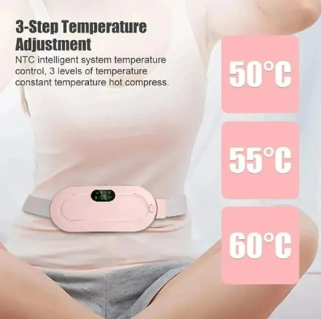 Rechargeable Menstrual Heating Pad with Vibration