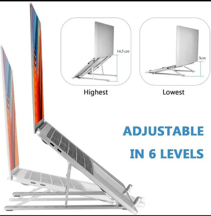 Foldable Adjustable Aluminum Laptop Stand