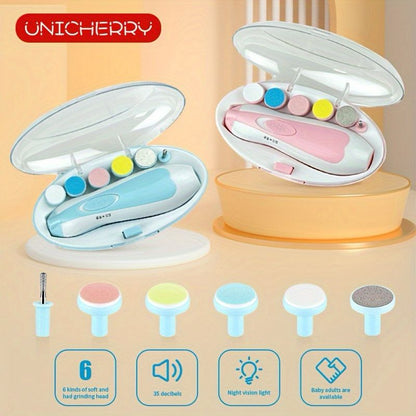 6-in-1 Electric Baby Nail Trimmer