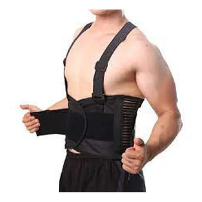 Back Pain Relief Shoulder & Back Support Belt – Adjustable Posture Corrector for Men & Women