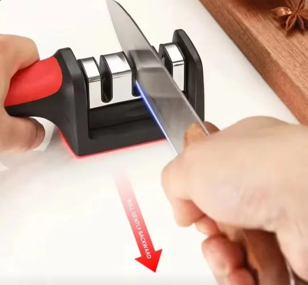 3-in-1 Professional Knife & Scissors Sharpener