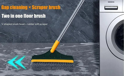 2-in-1 Floor Scrubber Brush