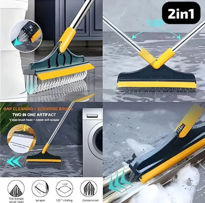 2-in-1 Floor Scrubber Brush