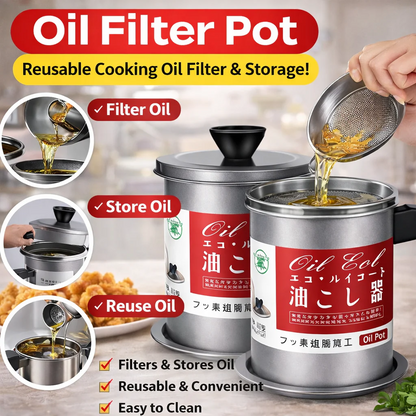 Oil Filter Pot 1.4L (Without Box)