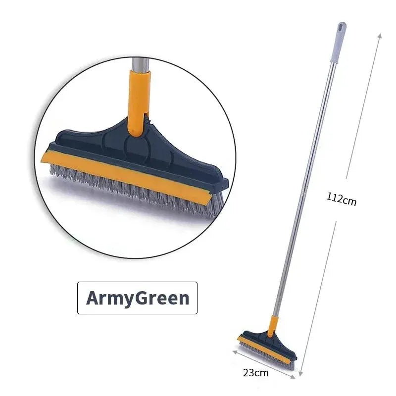 2-in-1 Floor Scrubber Brush